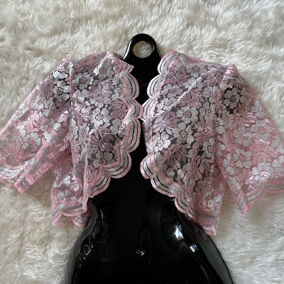 Lace bolero jacket - Picture 3 of 5